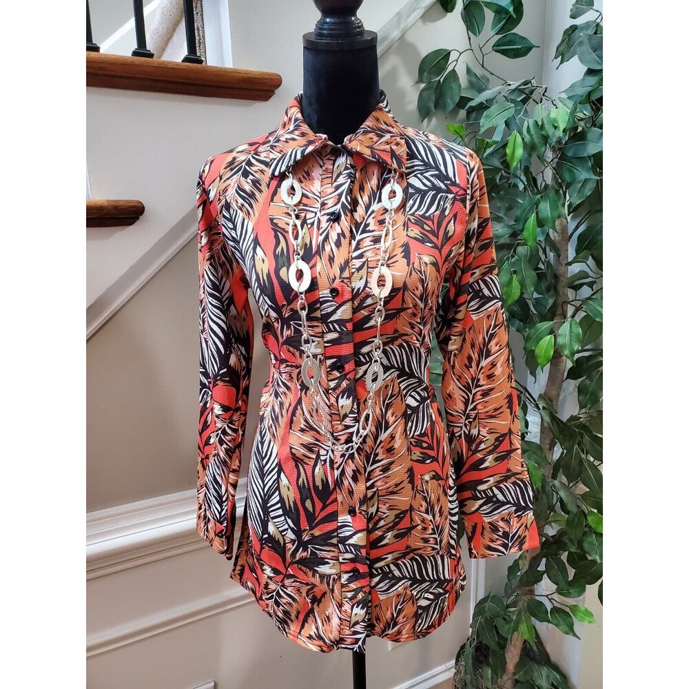 Prettylittlething Women's Multicolor Collared Long Sleeve Button Down Shirt 4